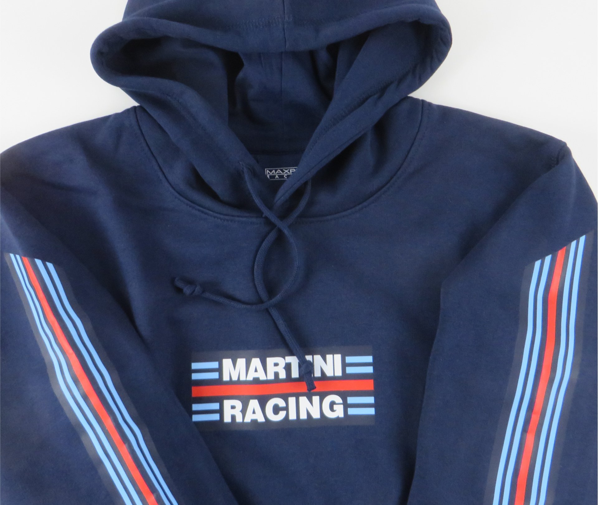 MAXPART RACING MARTINI RACING Hoodie core logo navy Rennbekleidung