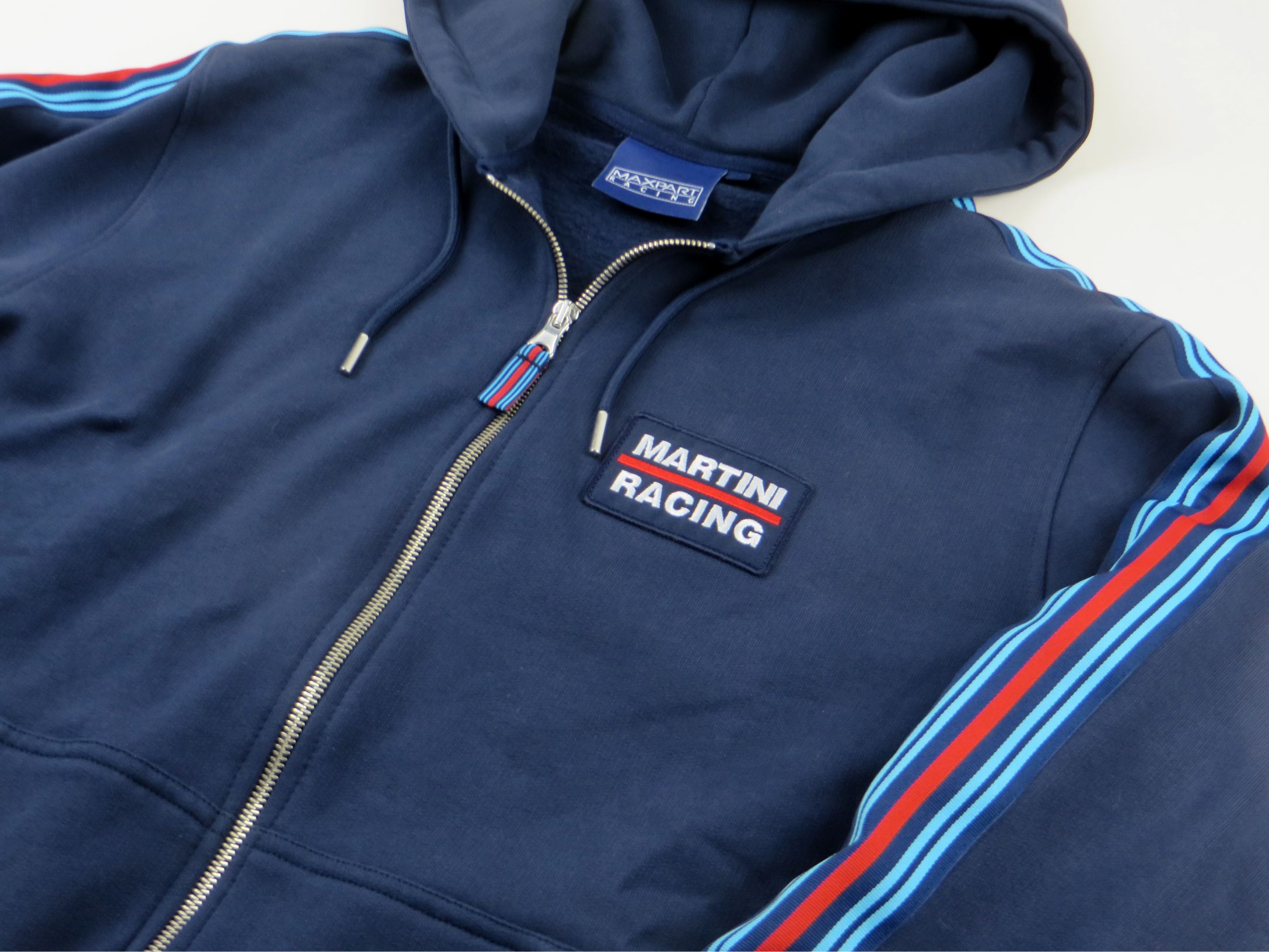 MAXPART RACING MARTINI RACING Stripes Hoodie Rennbekleidung und
